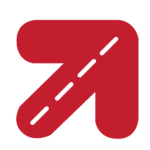 flèche du logo de searchbooster agence digitale