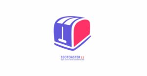 Logo CMS Open Source PHP SeoToaster distribué en France exclusivement par Searchbooster