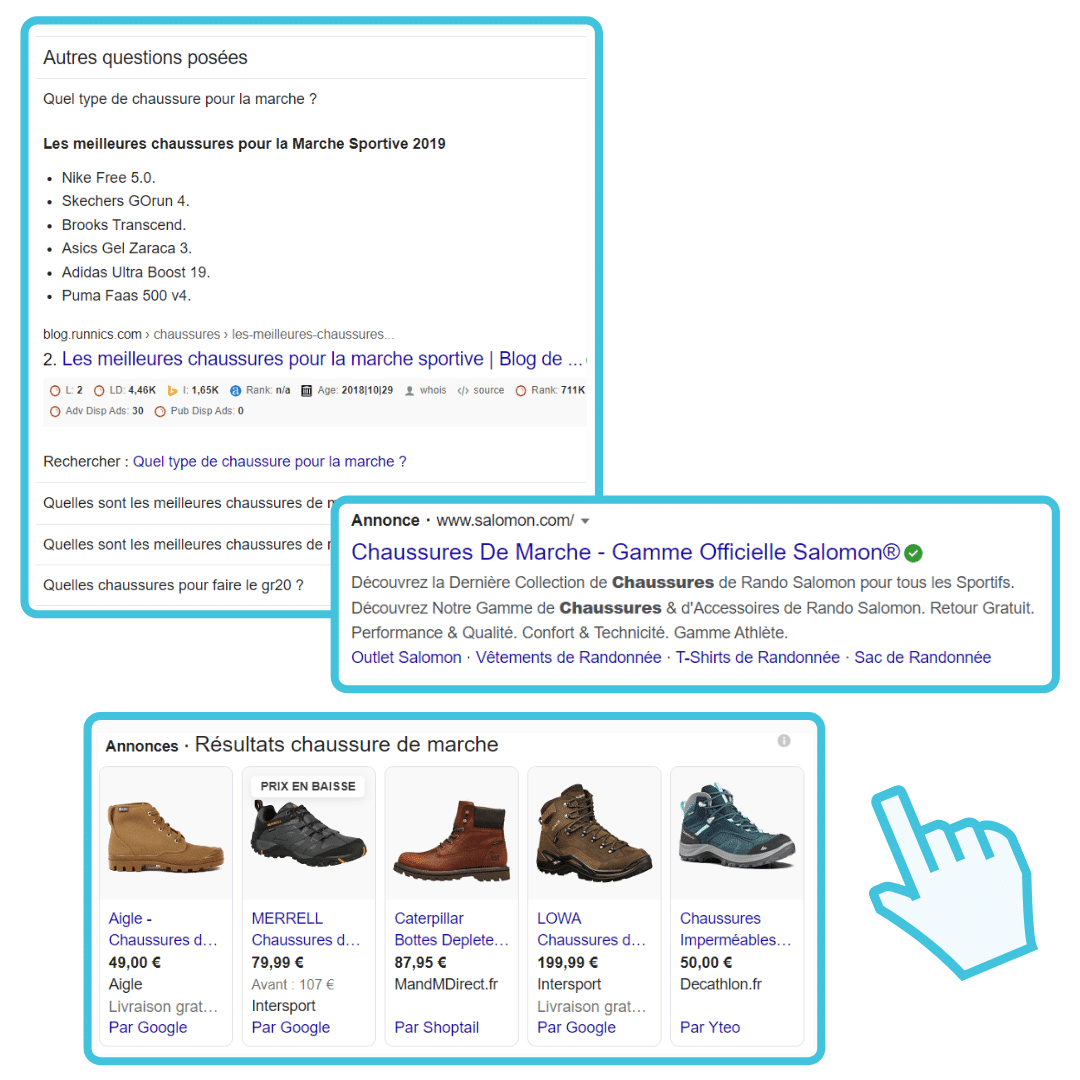 Encart publicitaire dédié 