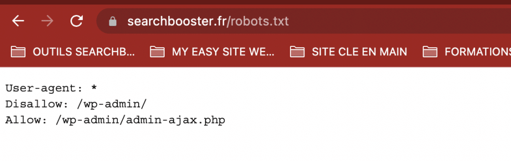 fichier robots.txt par SearchBooster