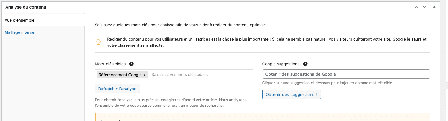 optimisation SEO avec le plugin SEOPRESS par SearchBooster