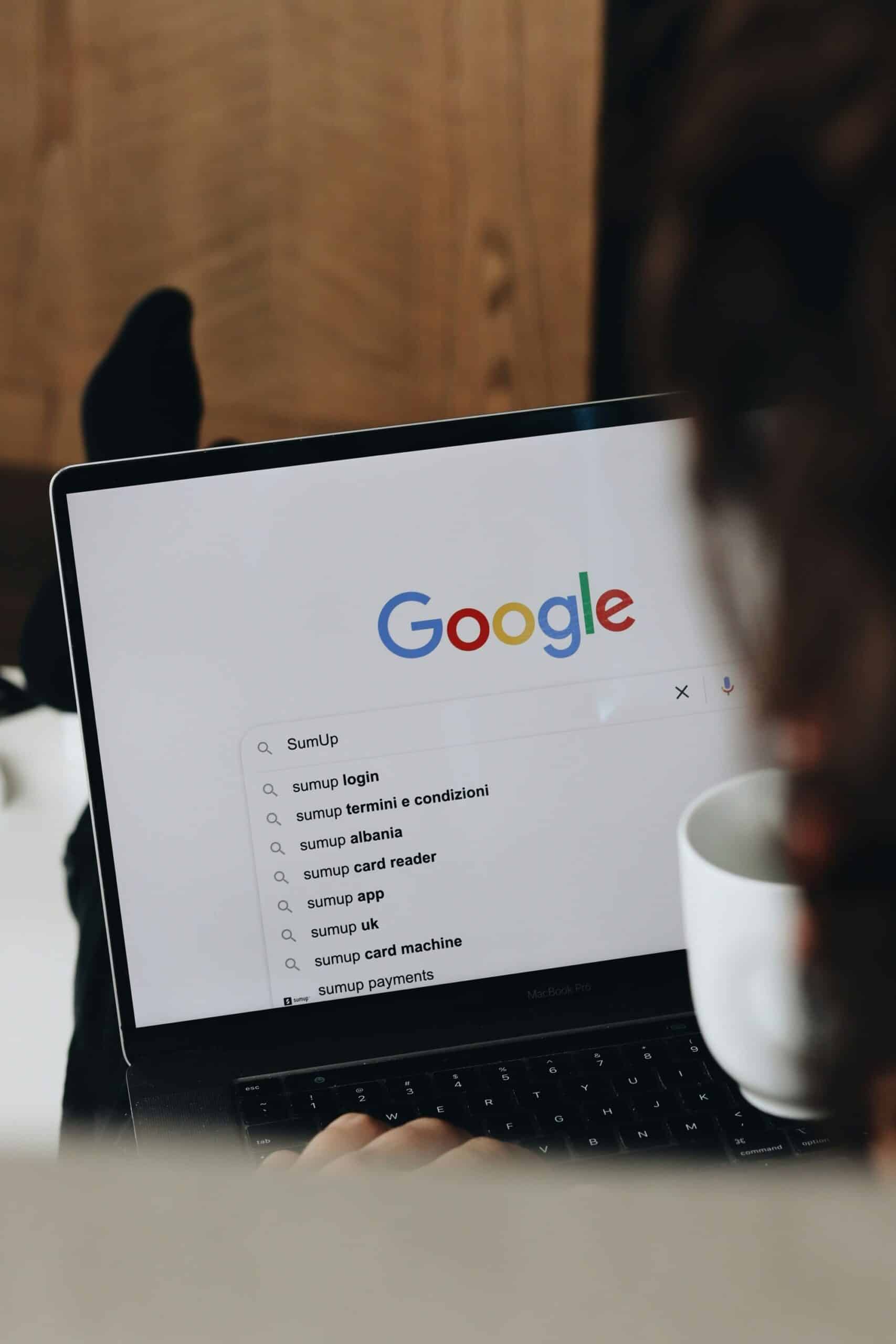 recherche google