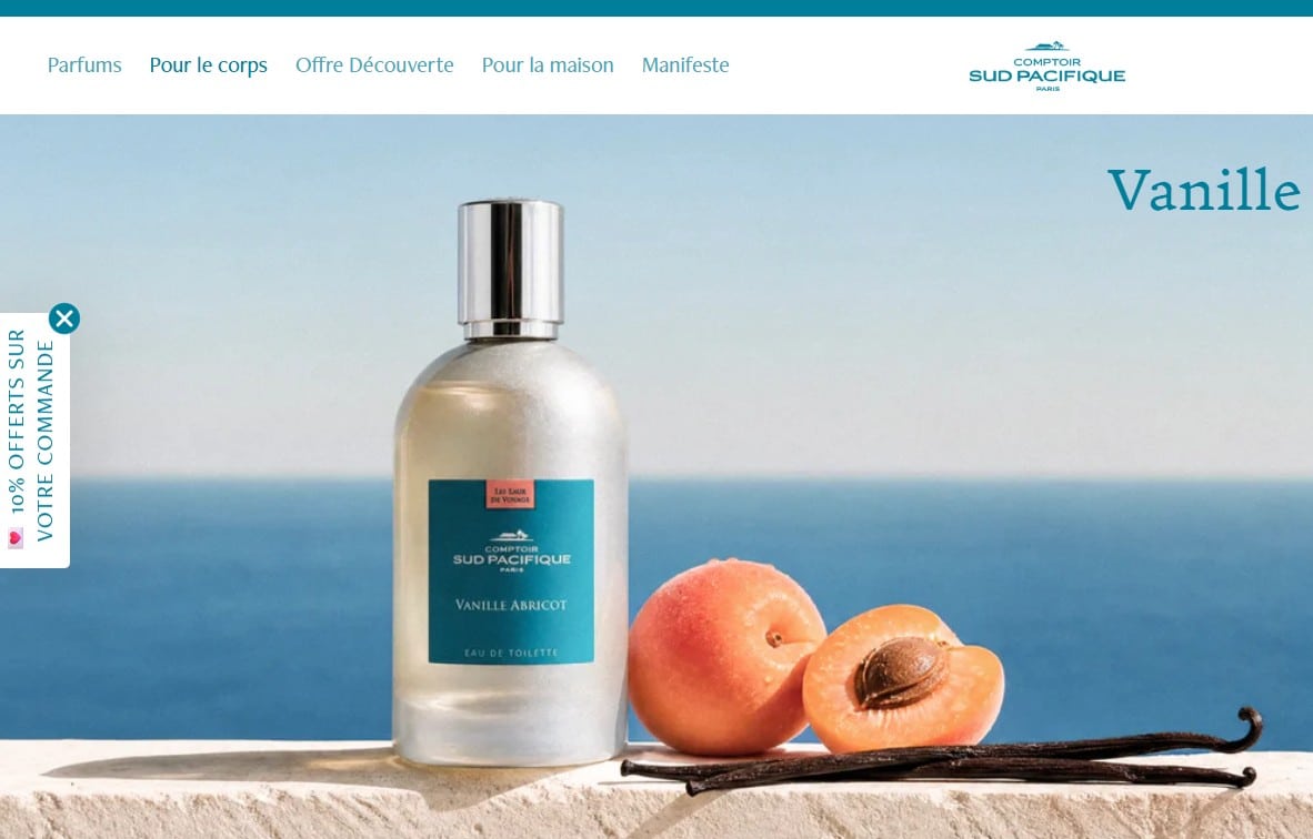Client comptoir Sud Pacifique - Searchbooster