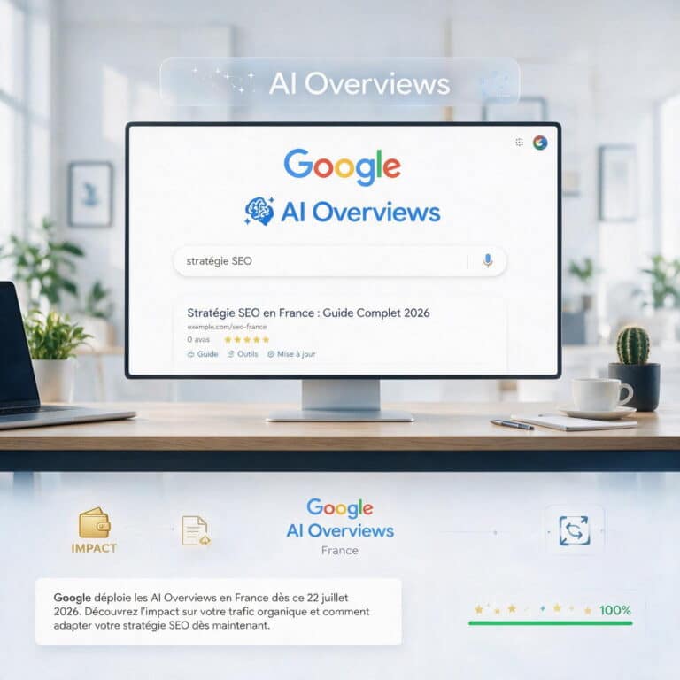 Déploiement de AI Overview en France - Searchbooster