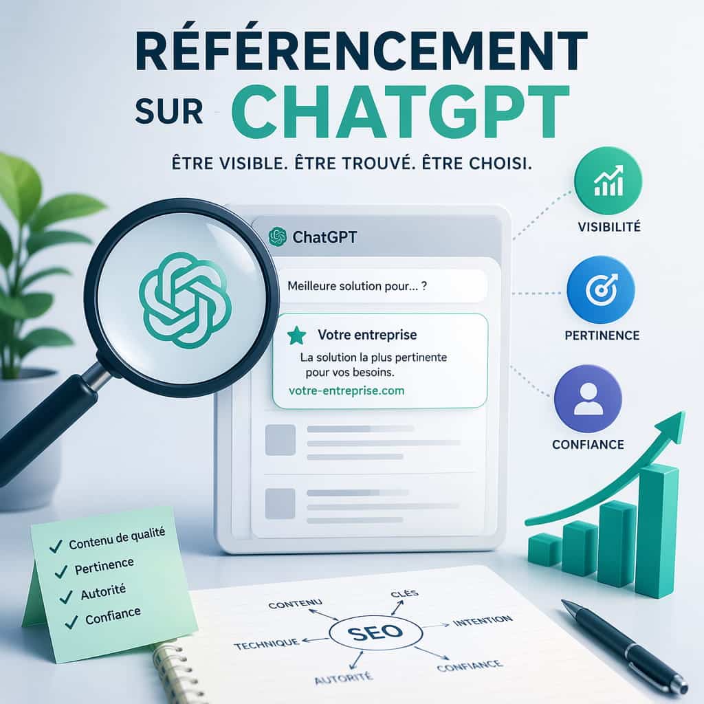 Créer une visibilité sur Chat-gpt - Searchbooster