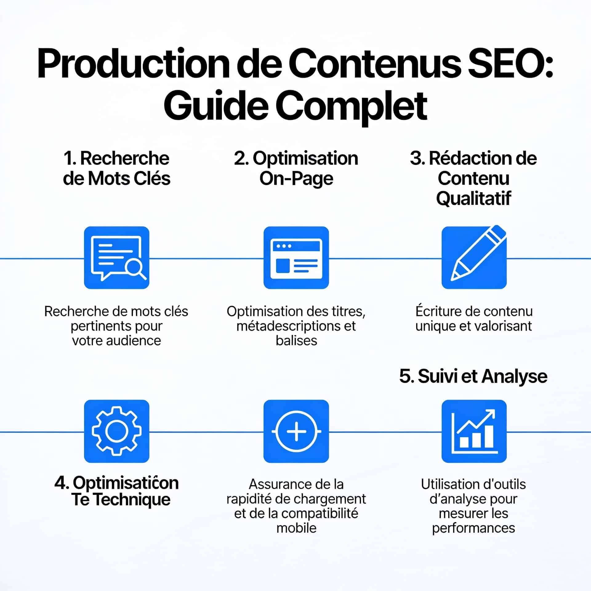 Création de contenus - Searchbooster