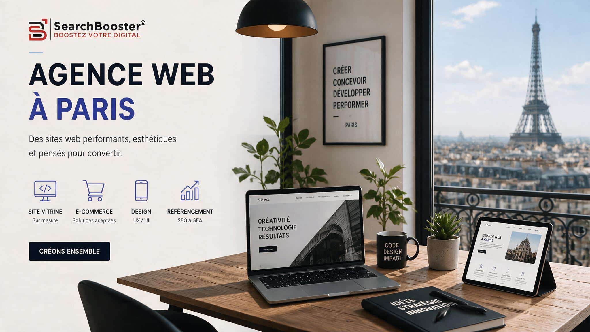 Agence Web à Paris : Comment faire le bon choix avec SearchBooster
